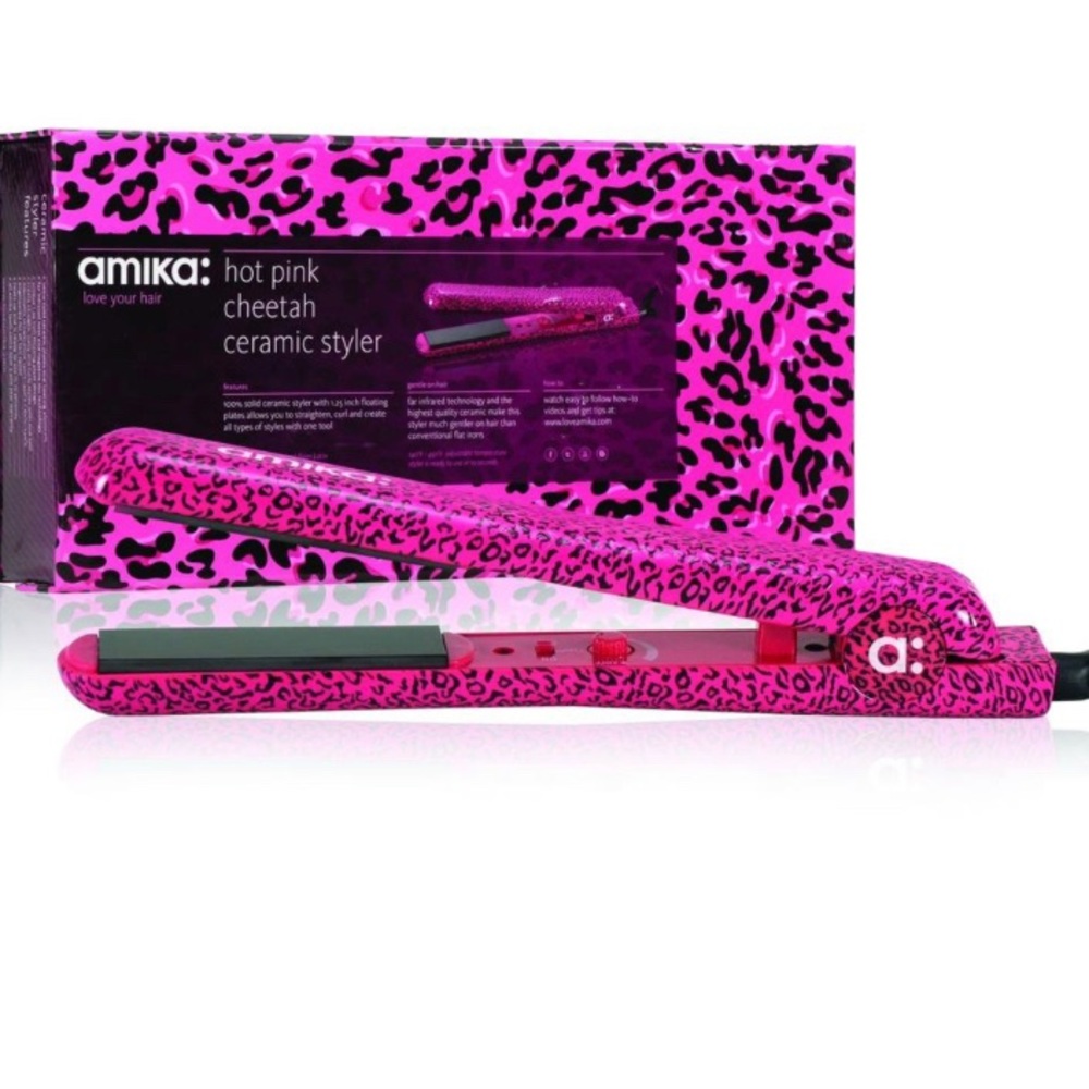 Amika Hot Cheetah Hair Straightener